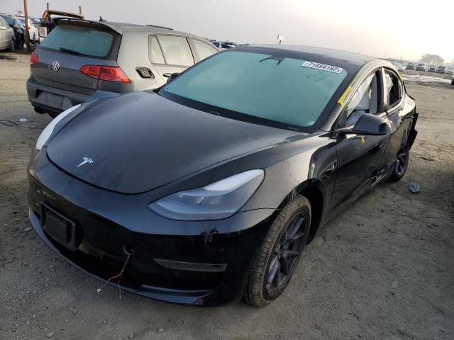 TESLA MODEL 3 2021 with VIN 5YJ3E1EA7MF871619 - Photo from auction