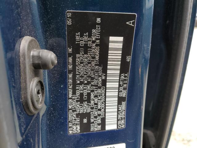 Photo 14 from auction – 2011 TOYOTA SIENNA XLE with VIN 5TDYK3DC7BS040823