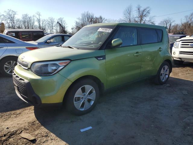 KIA SOUL 2014 with VIN KNDJN2A23E7739203 - Photo from auction