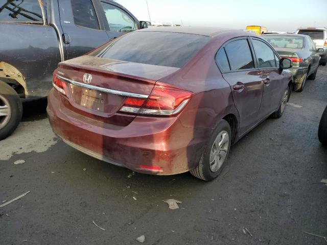 Photo 3 from auction – 2013 HONDA CIVIC LX with VIN 19XFB2F52DE267219
