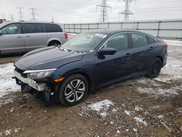 HONDA CIVIC LX 2018 with VIN 19XFC2F57JE012848 - Photo from auction
