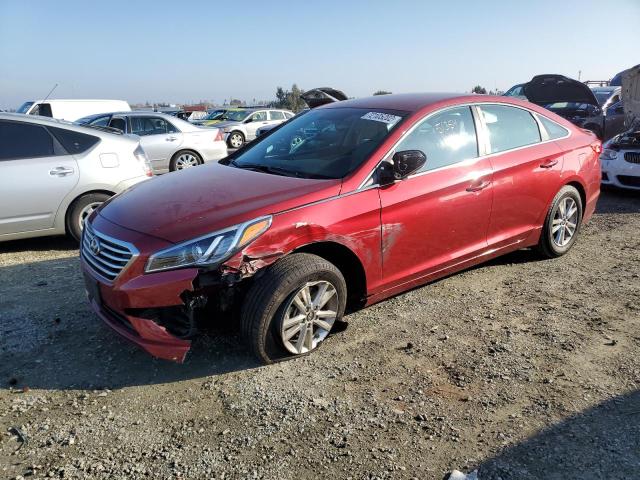 HYUNDAI SONATA SE 2016 with VIN 5NPE24AF0GH347870 - Photo from auction