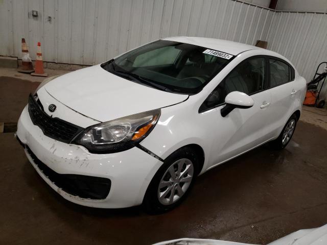 KIA RIO LX 2015 with VIN KNADM4A34F6427299 - Photo from auction