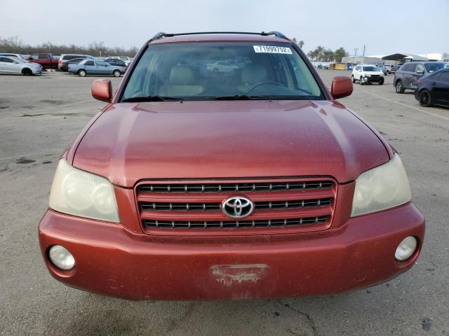 Photo 5 from auction – 2003 TOYOTA HIGHLANDER with VIN JTEHF21A630105033