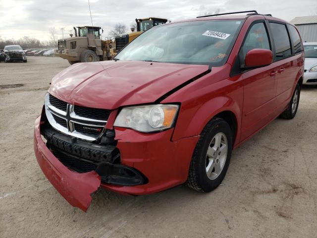 DODGE GRAND CARA 2013 with VIN 2C4RDGCG1DR627458 - Photo from auction