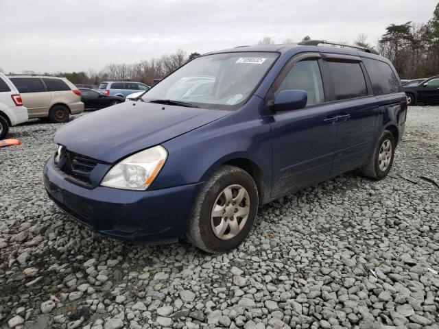 KIA SEDONA EX 2009 with VIN KNDMB233896297218 - Photo from auction