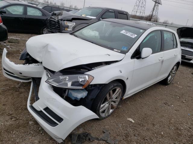 VOLKSWAGEN GOLF S 2017 with VIN 3VW217AU9HM004134 - Photo from auction