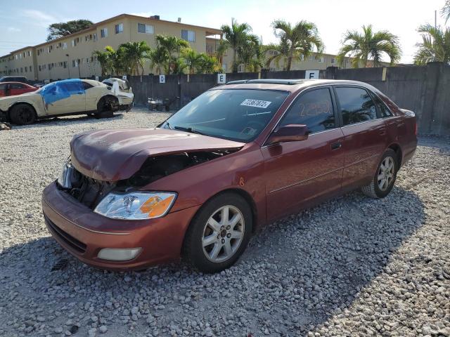TOYOTA AVALON XL 2002 with VIN 4T1BF28B62U229248 - Photo from auction