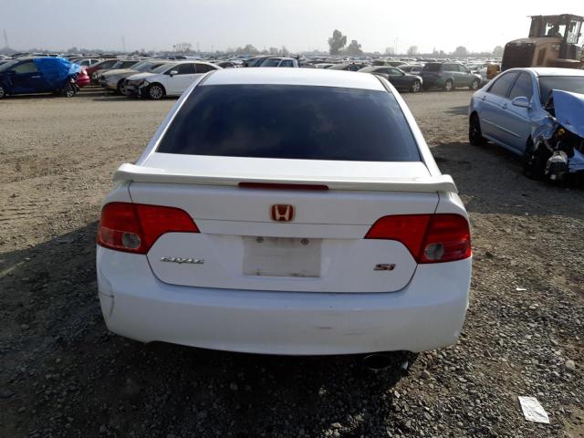 Photo 6 from auction – 2008 HONDA CIVIC SI with VIN 2HGFA55588H708742