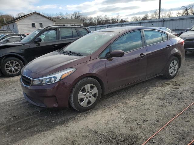 KIA FORTE LX 2018 with VIN 3KPFK4A70JE174649 - Photo from auction