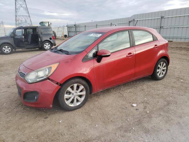 KIA RIO EX 2013 with VIN KNADN5A32D6195205 - Photo from auction