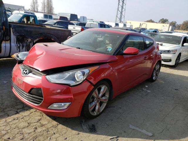 HYUNDAI VELOSTER 2013 with VIN KMHTC6AD9DU088209 - Photo from auction