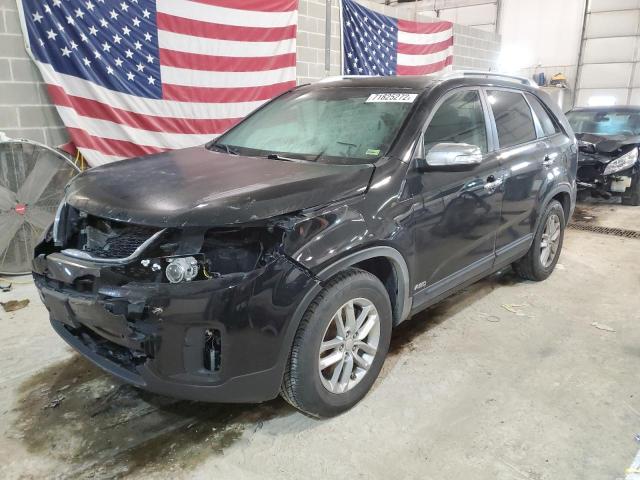 KIA SORENTO LX 2015 with VIN 5XYKTCA67FG571380 - Photo from auction