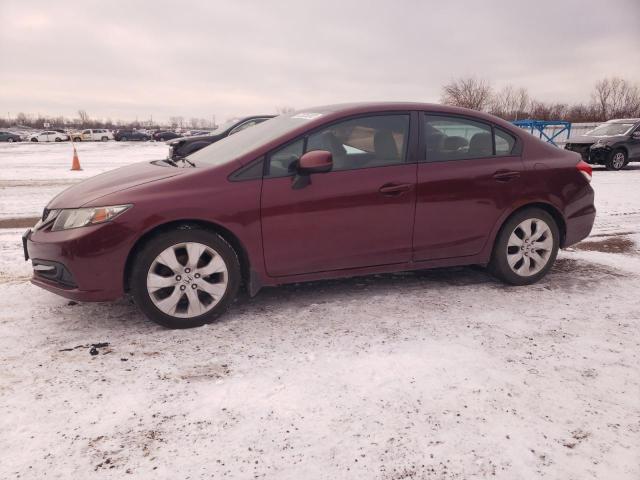 Photo 1 from auction – 2013 HONDA CIVIC LX with VIN 2HGFB2F40DH021427