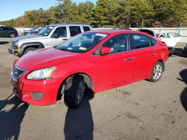 NISSAN SENTRA S 2015 with VIN 3N1AB7AP1FY313384 - Photo from auction