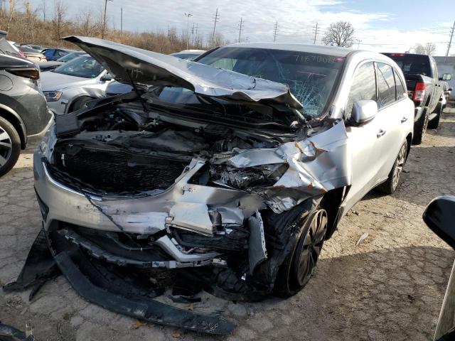 Foto 1 de la subasta – 2014 ACURA MDX TECHNO con VIN 5FRYD3H49EB011635