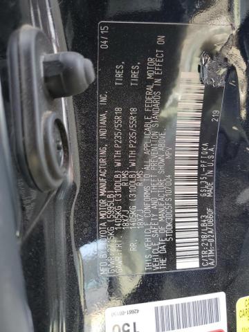Photo 14 from auction – 2015 TOYOTA SIENNA XLE with VIN 5TDDK3DC5FS107004
