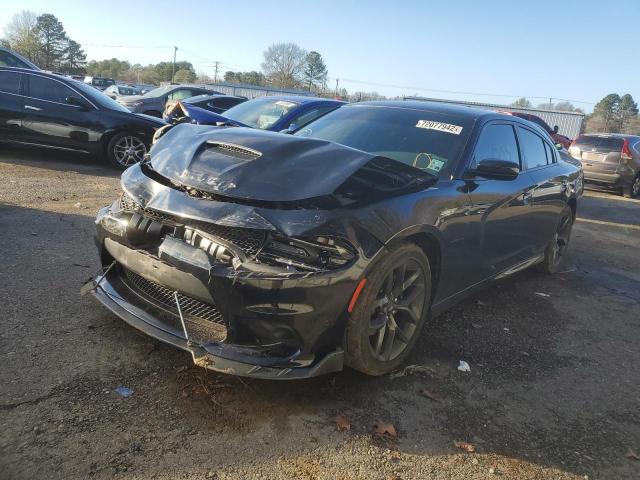 DODGE CHARGER R/ 2021 with VIN 2C3CDXCT7MH648294 - Photo from auction