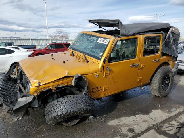 JEEP WRANGLER U 2014 with VIN 1C4BJWDG1EL318294 - Photo from auction