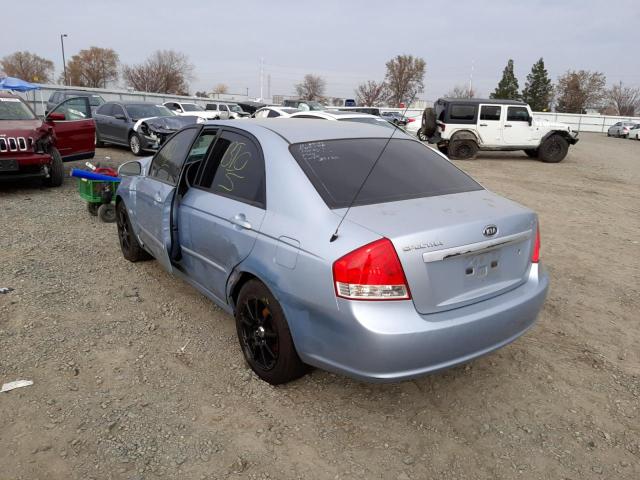 Photo 2 from auction – 2007 KIA SPECTRA EX with VIN KNAFE122275467835