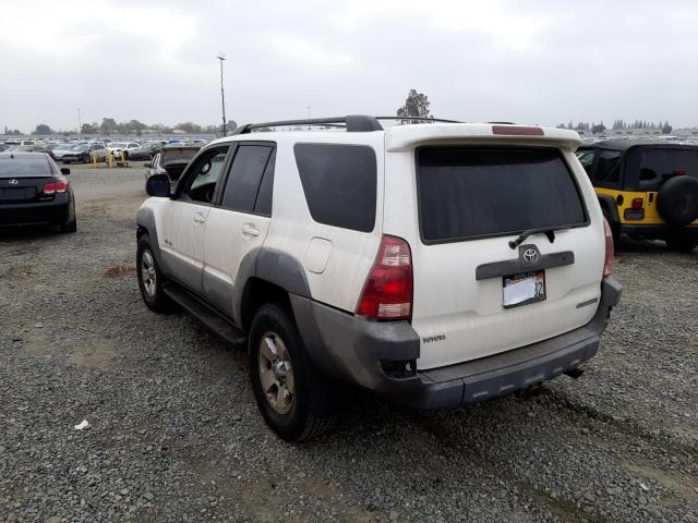 Photo 2 from auction – 2003 TOYOTA 4RUNNER SR with VIN JTEBU14R038002313