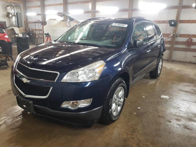 CHEVROLET TRAVERSE L 2011 with VIN 1GNKRFED0BJ371726 - Photo from auction