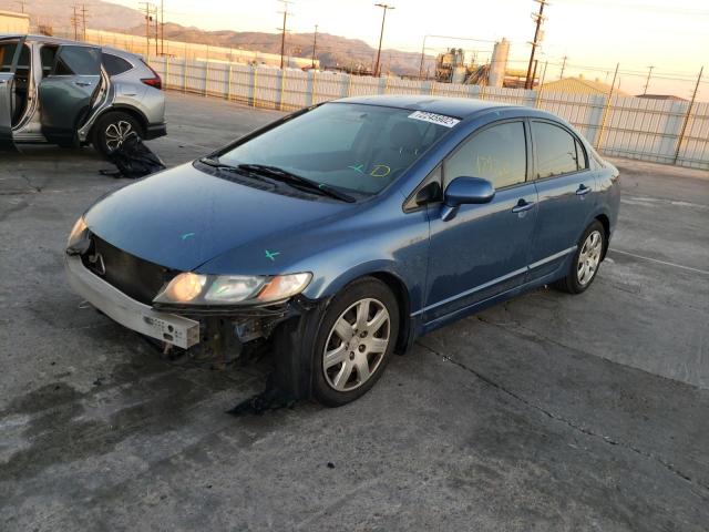 HONDA CIVIC LX 2011 with VIN 2HGFA1F56BH504732 - Photo from auction