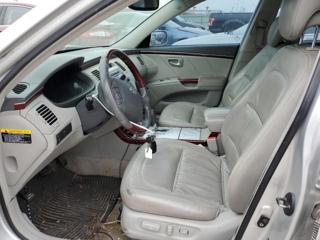 Photo 7 from auction – 2007 HYUNDAI AZERA SE with VIN KMHFC46F67A205603