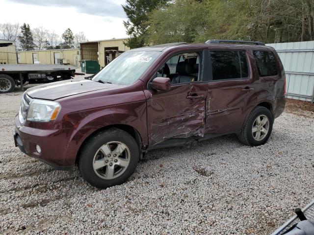 HONDA PILOT EXL 2011 with VIN 5FNYF3H57BB024917 - Photo from auction