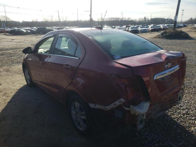 Photo 2 from auction – 2016 CHEVROLET SONIC LT with VIN 1G1JC5SG9G4104792