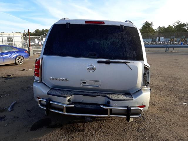 Photo 6 from auction – 2008 NISSAN ARMADA SE with VIN 5N1BA08CX8N600068