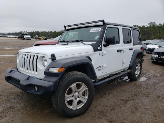 JEEP WRANGLER U 2018 with VIN 1C4HJXDG7JW144787 - Photo from auction