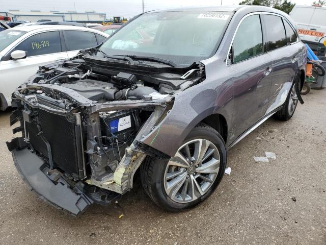 Photo 1 from auction – 2018 ACURA MDX TECHNO with VIN 5J8YD4H57JL021895