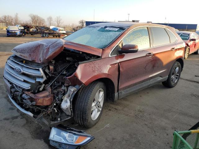 FORD EDGE SEL 2015 with VIN 2FMTK3J82FBB65922 - Photo from auction