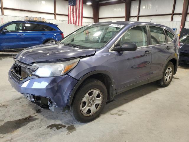 HONDA CR-V LX 2012 with VIN 3CZRM3H35CG700845 - Photo from auction