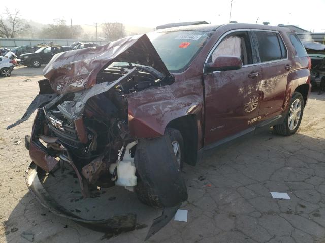 GMC TERRAIN SL 2017 with VIN 2GKALMEK7H6168335 - Photo from auction
