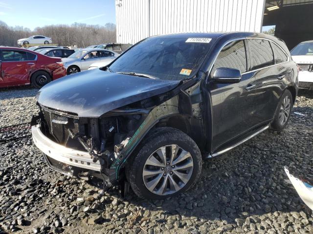 ACURA MDX TECHNO 2016 with VIN 5FRYD4H45GB029851 - Photo from auction