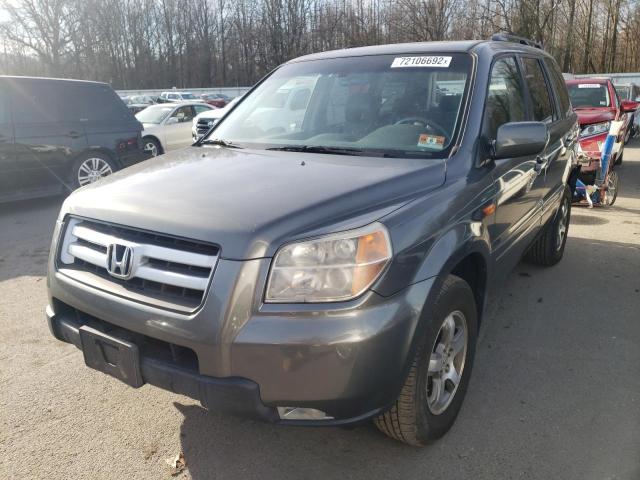 HONDA PILOT EXL 2007 with VIN 2HKYF18507H532658 - Photo from auction