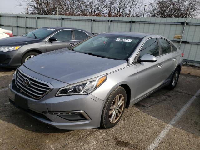HYUNDAI SONATA SE 2015 with VIN 5NPE24AF8FH170709 - Photo from auction