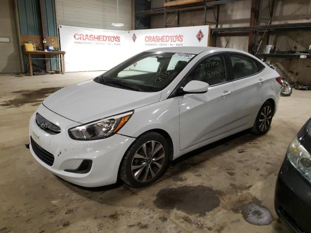 HYUNDAI ACCENT SE 2017 with VIN KMHCT4AE6HU358385 - Photo from auction