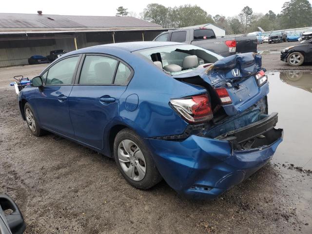 Photo 2 from auction – 2013 HONDA CIVIC LX with VIN 2HGFB2F55DH549652