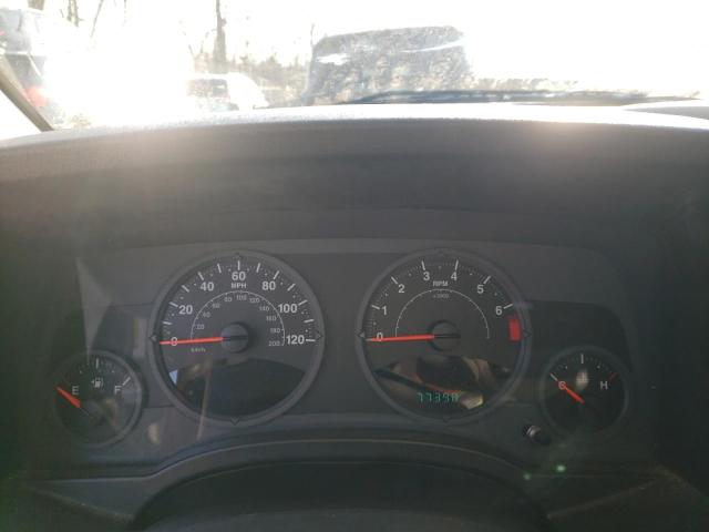 Photo 9 from auction – 2008 JEEP COMPASS SP with VIN 1J8FF47W08D628082