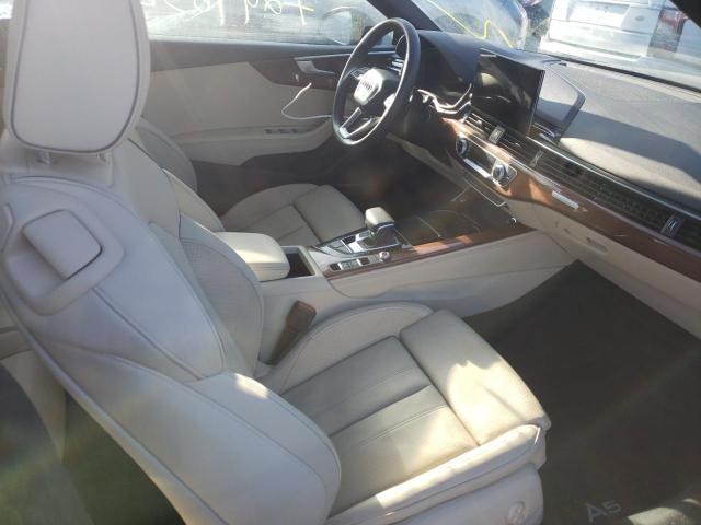 Photo 10 from auction – 2021 AUDI A5 PRESTIG with VIN WAUYAGF52MN001863