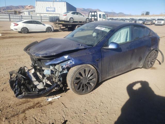 TESLA MODEL Y 2020 with VIN 5YJYGDEF5LF043032 - Photo from auction