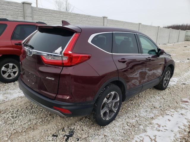 Photo 3 from auction – 2018 HONDA CR-V EX with VIN 7FARW2H56JE096516