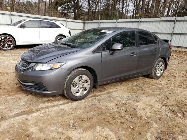 HONDA CIVIC LX 2013 with VIN 19XFB2E51DE075517 - Photo from auction
