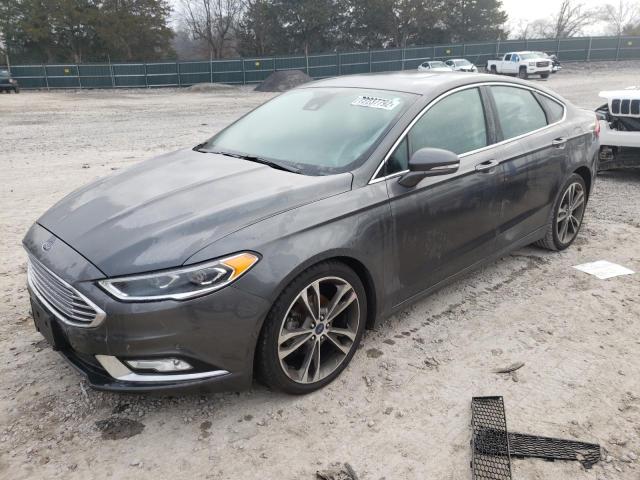 FORD FUSION TIT 2017 with VIN 3FA6P0D97HR245202 - Photo from auction