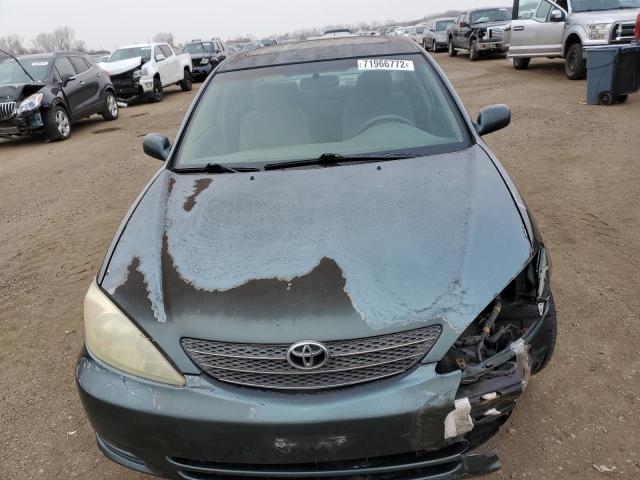 Photo 5 from auction – 2004 TOYOTA CAMRY LE with VIN 4T1BF32K64U072001