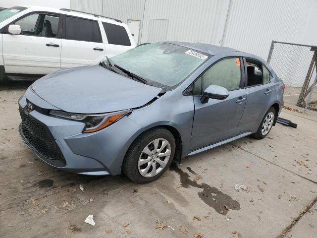 TOYOTA COROLLA LE 2021 with VIN JTDEPMAE8MJ175843 - Photo from auction