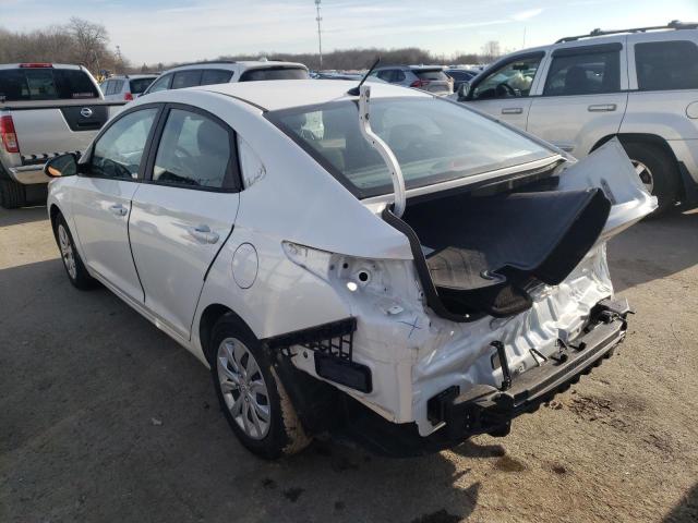 Photo 2 from auction – 2020 HYUNDAI ACCENT SE with VIN 3KPC24A66LE125629